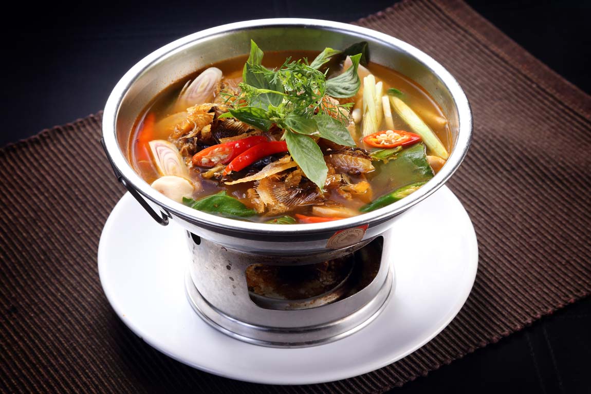 
Тайский суп том ям